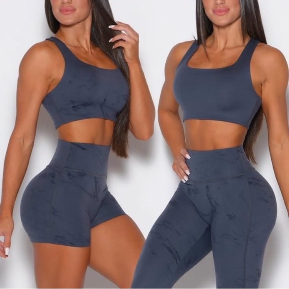 Bombshell Sportswear marble Sports Bra